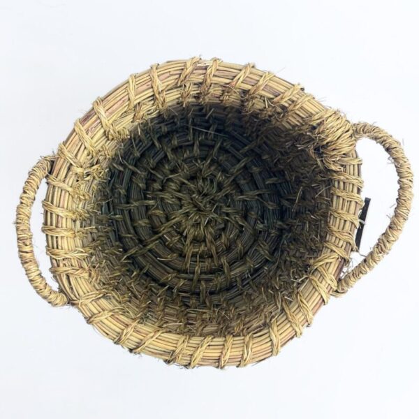 African Basket from Swaziland | Handwoven Design | Ideal for 12cm Pot - Image 2
