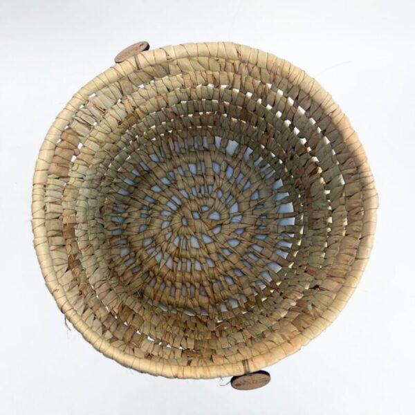 African Ilala Palm Basket | Handcrafted in Malawi | Ideal for 20cm & 25cm Pots - Image 2
