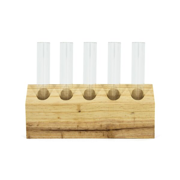 Slanted Plant Propagation Station - 5 Tube - Image 2