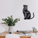 Wall Art - Floral Feline