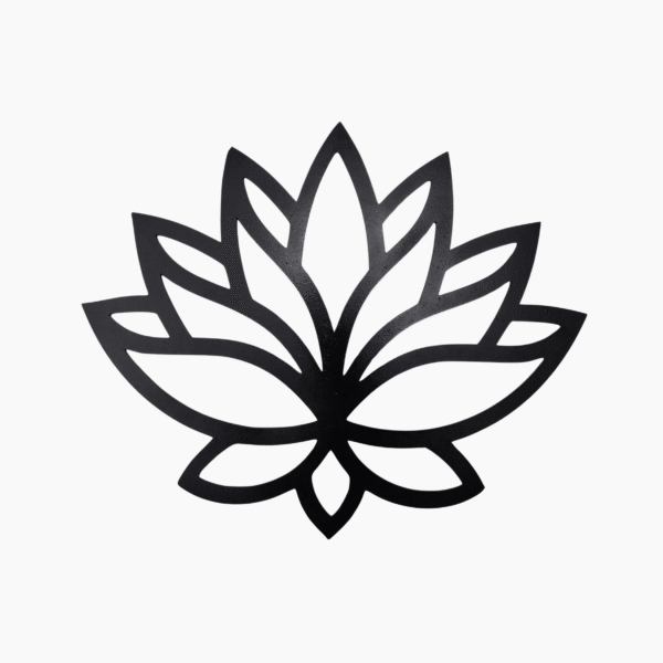 Wall Art – Lotus Flower | Elegant MDF Décor | Ideal for Modern Interiors - Image 2