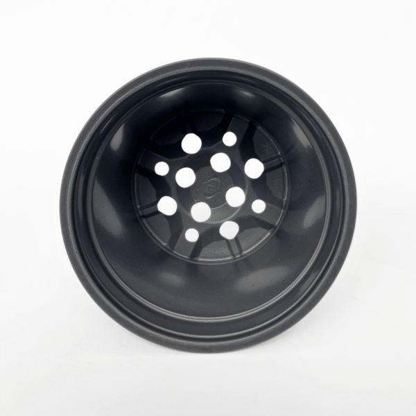 Thermoformed Pots 12cm Light Grey (0.7lt) | 100 Pack | Durable Low-Maintenance Planters - Image 3