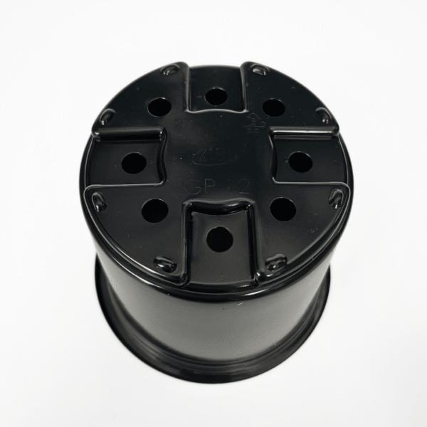 Round Plastic Pots Black | Thermoformed Plant Containers | Ideal for Nurseries & Large-Scale Planting - Image 3