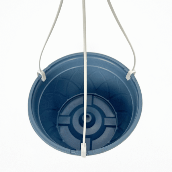 Hanging Basket White | Lightweight Thermoformed Planter | Ideal for Indoor & Outdoor Displays - Image 3