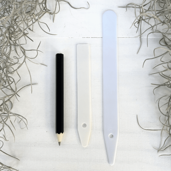Plastic Pot Plant Labels White | Durable Plant ID Tags | Ideal for Nurseries & Gardens - Image 3