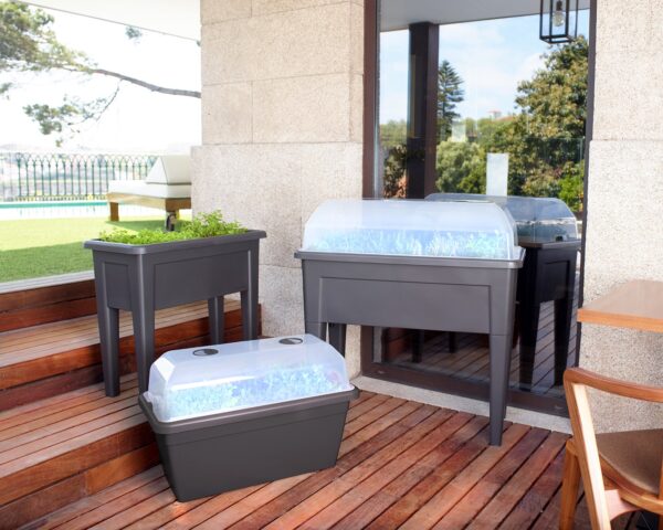Artevasi Venezia Grow Box 80cm (Cover lid sold seperately) | Elevated Planter | Lightweight & UV Protected - Image 3