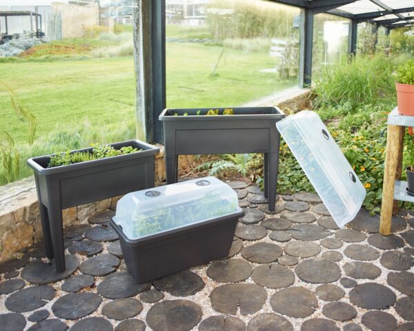 Artevasi Venezia Grow Box 80cm (Cover lid sold seperately) | Elevated Planter | Lightweight & UV Protected - Image 4