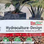 LiaFlor LECA 8–16mm lightweight expanded clay pellets for hydroponic systems and plant drainage.