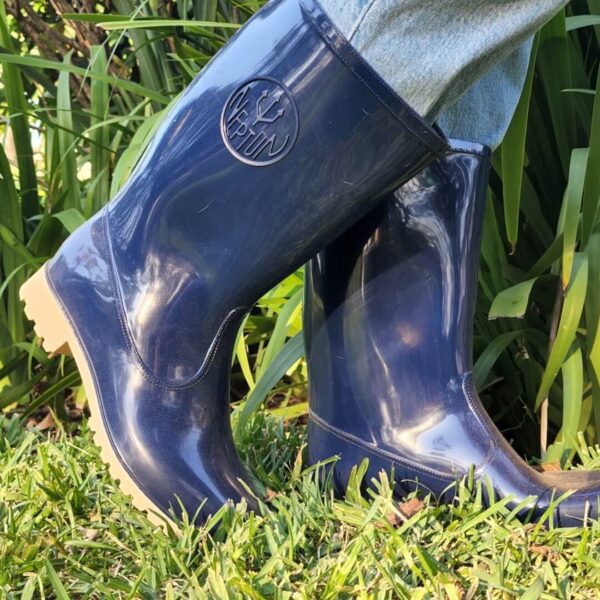 Terrahub Marketplace - Leafland - Marina Gumboots - Navy Blue LS2