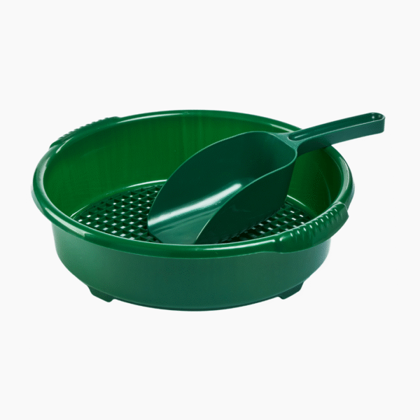 Good Roots Garden Sieve – Green (32cm) | Lightweight Plastic Soil Sifter | Durable & Easy to Clean - Image 2