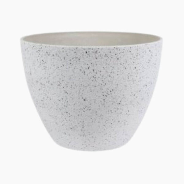 Terrhub Marketplace - Leafland - Pot Nova Terrazzo White D29 H22