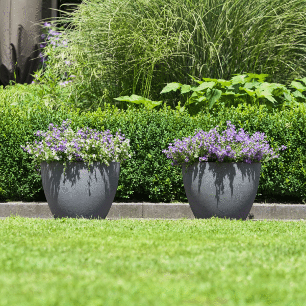 CeraMix Pot Nova Concrete | Sustainable Recycled Design | Ideal for Indoor & Outdoor Use - Image 3