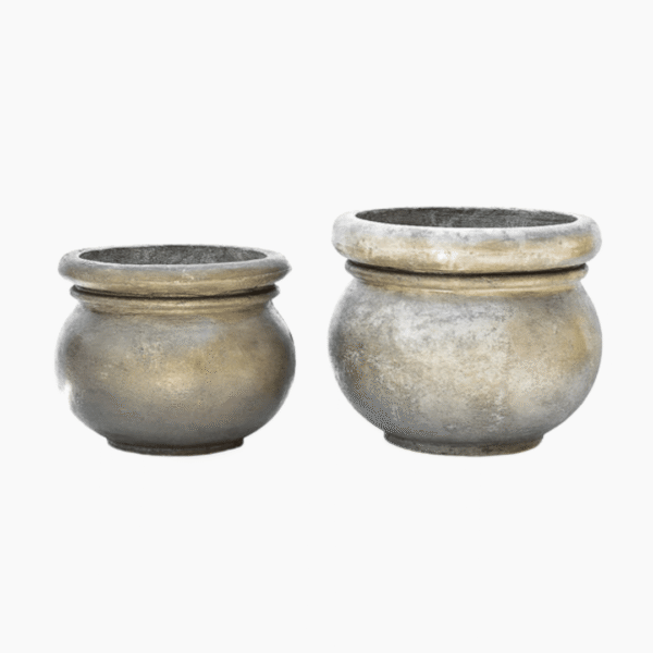 Vivaldi Fibre Cement Pot Round | Stylish Classic | Indoor & Outdoor Decorative Planter - Image 3