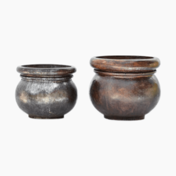Vivaldi Fibre Cement Pot Round | Stylish Classic | Indoor & Outdoor Decorative Planter - Image 2