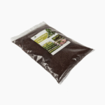 Dry Coir Coco Peat block with fine, fibrous texture
