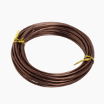 Coiled 6mm anodized aluminium wire for bonsai shaping