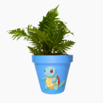 PokePot hand-painted terracotta planter inspired by Pokémon characters.