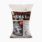 Ibaraki Hard Akadama medium 5–8mm, showing natural earthy tones