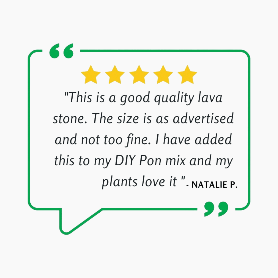 LAVASTONEREVIEWIMAGE Japanese lava stones in shades of brown and black