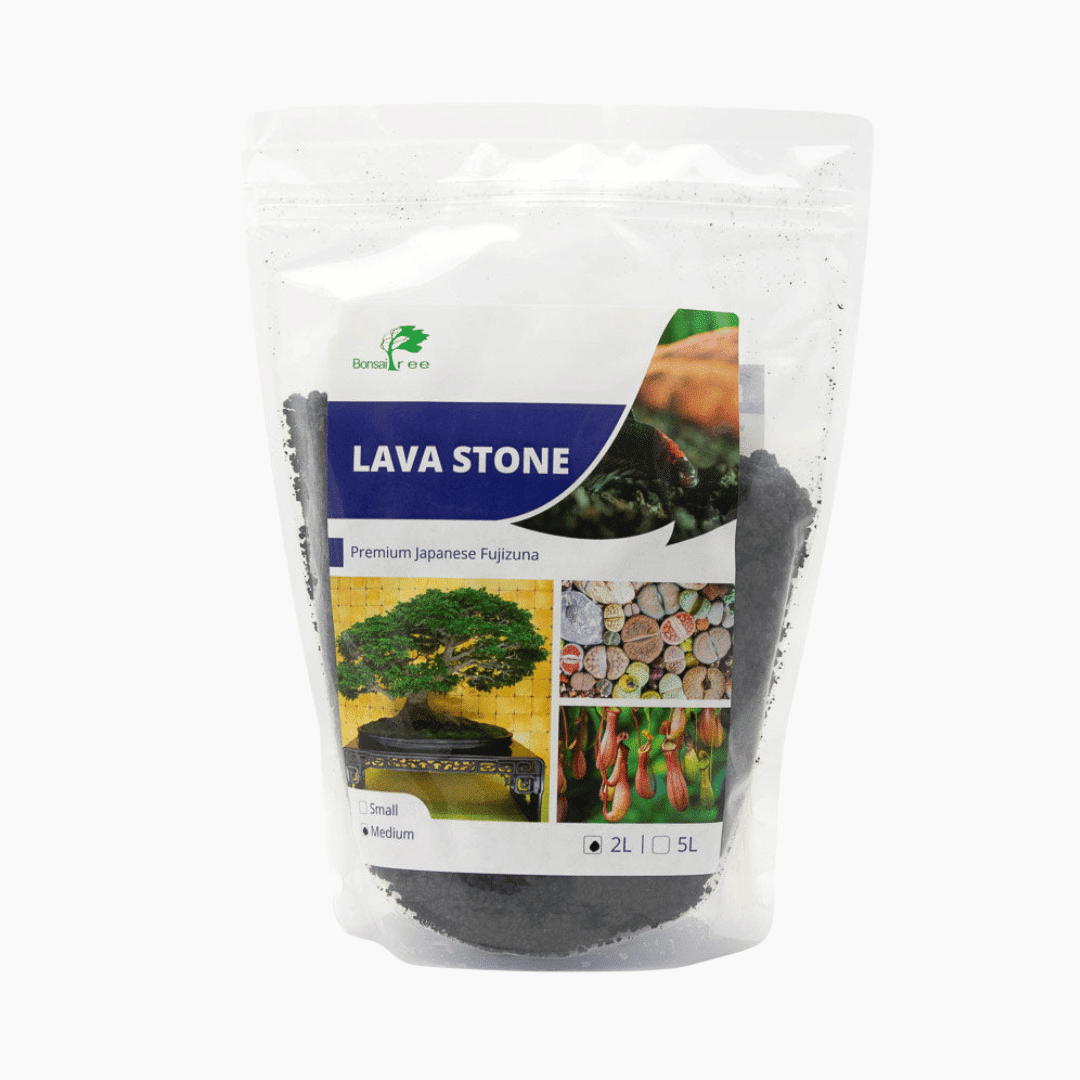 Lavastone2L Japanese lava stones in shades of brown and black