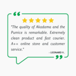 Fine Japanese Pumice (Hyuga) in 1–3mm particle size, pale and porous