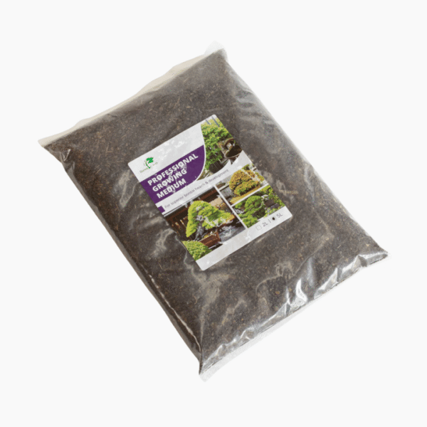 Professional Growing Medium, showing mixed particles and textures