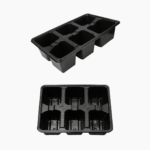 Plastic Seed Tray 6 Pocket Reusable Seed Starter Tray for Vegetables Herbs and Flowers