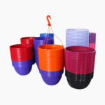 Teku Hanging Baskets Durable Plastic Planters