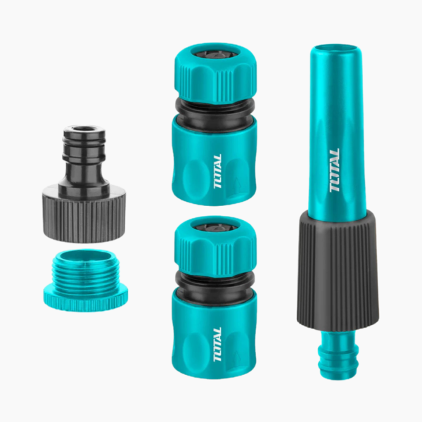 Twist Nozzle Set 5 Piece Adjustable Hose Nozzles - Image 2