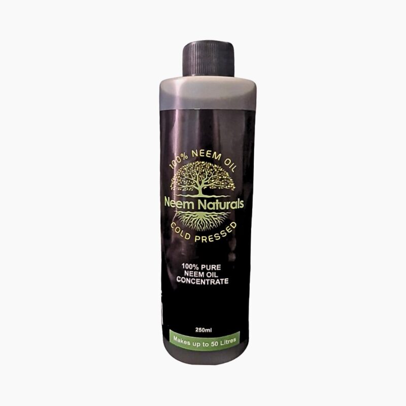 Neem Naturals Pure Cold Pressed Neem Oil 250ml bottle.
