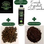 Neem Naturals Enrich & Protect Combo with neem oil, pellets, and compost.