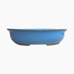 Medium Oval Bonsai Pot glazed handcrafted from durable stoneware.