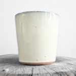 Cream Glazed Ceramic Pot