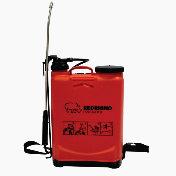 Red Rhino Knapsack Pressure Sprayer 16L – Lightweight Backpack Sprayer with Stainless Steel Lance - Image 2