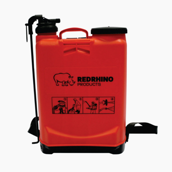 Red Rhino Knapsack Pressure Sprayer 16L – Lightweight Backpack Sprayer with Stainless Steel Lance - Image 4