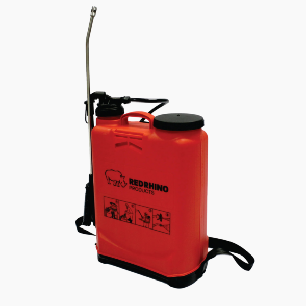 Red Rhino Knapsack Pressure Sprayer 16L – Lightweight Backpack Sprayer with Stainless Steel Lance - Image 3