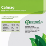 Semela CalMag – Water-Soluble Foliar Fertiliser Tablets for Deficiency Prevention