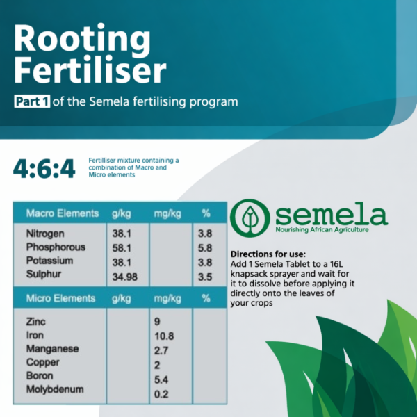 Semela Vegetable Growth Pack – Rooting Fertiliser for Seedlings and Early Growth - Image 3