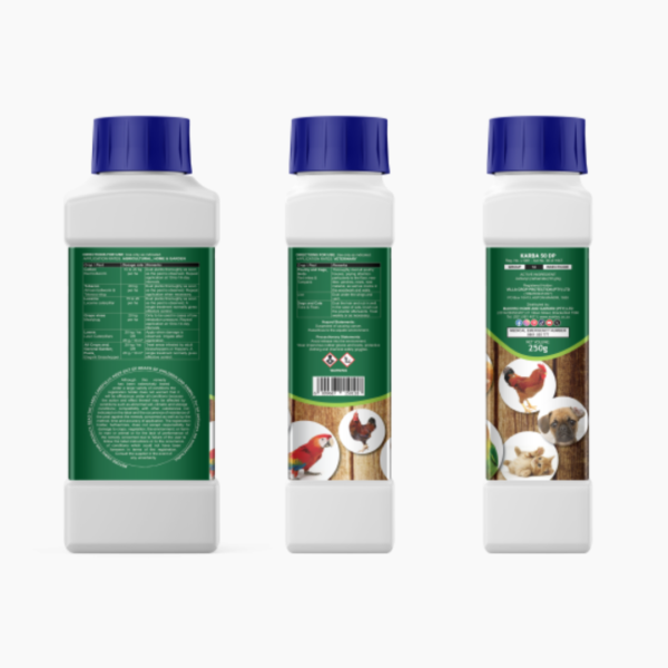 Karba 50 DP Dusting Powder 250g – Carbaryl 50g/kg Insecticide for Ticks, Fleas, Red Mites and Caterpillars - Image 2