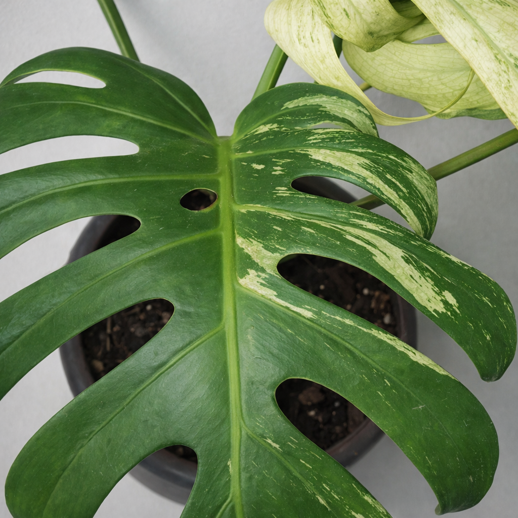 Monstera Mint – Rare Variegated Monstera Deliciosa (Mint