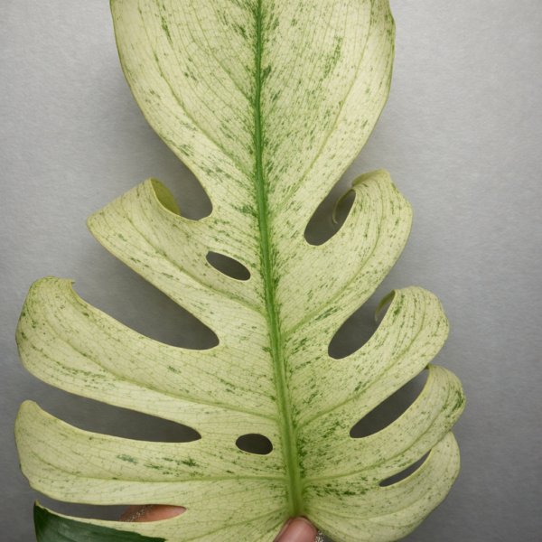 Monstera Mint – Rare Variegated Monstera Deliciosa (Mint Variegation) Plant 2 - Image 6