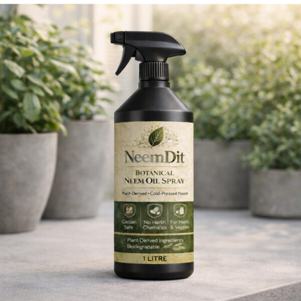 NeemDit Ready-to-Use Neem Oil Spray 1L - Natural Plant Pest Deterrent - Image 6