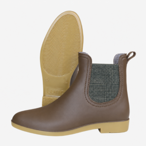 Luna Chelsea Boot | Kalahari WEAVE | Taupe & Chocolate Garden Ankle Boot
